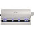 Fire Magic Analog Echelon Diamond E1060i Built-In Grill | Analog Thermometer with polished stainless steel bezel is embedded in the hood