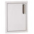 Fire Magic Premium Flush Mounted Vertical 21" Single Access Doors - Left Hinge