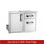 Fire Magic Premium Flush Mounted Access Door With Double Drawer with Soft Close System | Promo Ends June 30th.