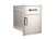 Fire Magic Premium Flush Mounted Medium Pantry Door/Drawer Combo | Double walled construction for extra durability