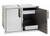 Fire Magic Premium Flush Mounted 20 x 30 Double Doors with Dual Drawers | Soft close door hinges and drawer sliders for a quiet and secure close every time
