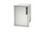 Fire Magic Premium Flush Mounted 20 x 14 Single Door w/Dual Drawers | Left Hinge