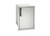 Fire Magic Premium Flush Mounted 20 x 14 Single Access Door with Dual Drawers | Right Hinge