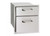 Fire Magic Select Series Double Storage Drawers | Sealed enclosure keeps insects and pests out
