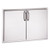 American Outdoor Grill Premium Double Access Doors | Grants convenient access to your outdoor kitchen island
