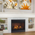 Majestic 32" Quartz Top/Rear Direct Vent Gas Fireplace | 8 ceramic fiber logs 