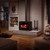 Osburn Inspire 2000 Large Wood Stove | Now equipped as standard with ROBAX® NightFlame ceramic glass, the Inspire offers a refined appearance whether the fire is burning or not.