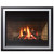 Regency Bellavista 41" Flush Gas Fireplace - Gas Fireplace with Chrome Trim