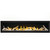 Napoleon Luxuria 74" Single Sided Direct Vent Gas Fireplace | Safe to touch, triple-paned Glass Guard System