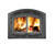 Napoleon High Country 3000 Wood Burning Fireplace - arched doors with modern inset