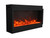 40" Amantii Panorama-XT Deep Built-In Indoor/Outdoor Electric Fireplace | Yellow Orange 2