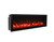 Amantii Symmetry 50" Clean face Electric Built-in Fireplace - Amber Flames Side View