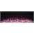 Napoleon Trivista 50" Three-Sided Electric Fireplace | Use the LED top lights in the fireplace to add even more luxurious ambiance to a space or as a night light in the dark - ideal for creating a great atmosphere during movie night