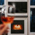 Supreme Astra 32 Traditional Zero-Clearance Wood Burning Fireplace | Unique door operation