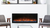 Modern Flames 100" Spectrum Slim Flush Mount Electric Fireplace | Modern Electric Fireplaces