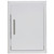 Blaze 21-Inch Vertical Single Access Door | The door’s stainless steel construction is durable in an outdoor environment