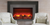 Amantii 30" Electric Fireplace Insert with Black Steel Surround - Perfect for renovations or retrofits