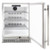 Blaze Outdoor Rater Stainless 24 Refrigerator 5.2 Cubic Feet - Open Door