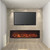 Modern Flames Landscape Pro 96" Multi View Built-in Clean Face Electric Fireplace - 2 Different Ember Bed Stone Styles