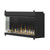 Dimplex IgniteXL Bold 50" Linear Electric Fireplace - Left Corner View