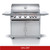 Blaze LTE 40" 5 Burner Freestanding Gas Grill | Promo Ends September 14th.