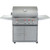Blaze 34" Professional Freestanding Gas Grill with Rear Infrared Burner - Stainless Steel Gas Grill