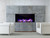 qNetZero 40" Waterplace Electric Fireplace - Modern Home Linear Fireplace