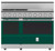 Hestan 48" KRD Series Dual Fuel Range with 24" Griddle - 4 Burner - Grove