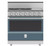 Hestan 36" KRG Series Gas Range - Pacific Fog with Griddle