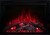 Modern Flames 36" Redstone Electric Fireplace | 10 Unique Flame Colors with Down Lighting and Ember Bed Lighting