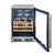 Blaze 24" Outdoor Glass Door Beverage Cooler | Spacious cooler can hold 84 cans and 22 wine bottles, or 42 cans and 62 wine bottles — making it perfect for entertaining crowds of different tastes