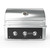 Wildfire Ranch Pro 30-Inch Built-In Black Stainless Steel Gas Grill | 2 Cast Stainless Steel Burners