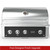 Wildfire Ranch Pro 36-Inch Built-In Black Stainless Steel Gas Grill | Promo Ends October 26th.