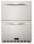  Wildfire 24" Built-In Dual Drawer Outdoor Refrigerator - Outdoor Refrigerator for Outdoor Kitchen