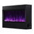 Dimplex Opti-myst Linear 46" - Side View with Purple Flame