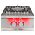 TrueFlame Built-In Power Burner | Dual, Cast Stainless Steel Ring Burners