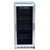 TrueFlame 15" Outdoor Rated Refrigerator with Glass Door | Storage Capacity: 3.2 ft³
