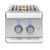 American Made Grills Muscle Double Side Burner | Stainless Steel Construction