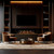 Ortal Holographic 60-Inch Linear Electric Fireplace | Effortless control options through the Ortal app or handheld remote.