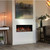 Ortal Evonic's E-Lectra 40-Inch Linear Electric Fireplace | 11 flame effects to choose from
