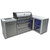 Mont Alpi 6-Burner Deluxe Island with a 90-Degree Corner and a Fridge Cabinet | 6-burner grill unit - 43"x23"x47"