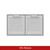 Hestan 36" Outdoor Double Storage Doors | Promo Ends December 31st.