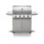 Blaze LBM 32-Inch Freestanding Gas Grill | 14,000 BTUs of cooking power per burner, for a total cooking surface of 56,000 BTUs