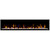 Dimplex Ignite Evolve 74-Inch Electric Fireplace | Creates vibrant, multi-colored flame effects with adjustable brightness and speed.