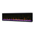Dimplex Ignite XL 60-Inch Linear Electric Fireplace | The patented Comfort$aver™ ceramic heating system uses 11% less energy than the leading quartz infrared heater by automatically adjusting fan speed and heater wattage to safely and precisely match room requirements