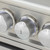 Blaze LTE PRO 32-Inch 4-Burner Built-In Gas Grill​ | Non-slip, knurled control knobs feature LED lights with temperature indicators for safety
