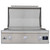 Blaze LTE PRO 40-Inch Built-In Gas Griddle​ | Front-positioned drip tray easily channels grease for effortless cleanup
