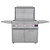 Blaze LTE PRO 40" Built-In Gas Griddle​ with Cart | Soft-close hinges provide easy close for all doors