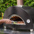 Alfa Moderno 1 Pizze Gas Pizza Oven | This is because heat is slowly released from the refractory stone and irradiated evenly through the oven’s curved walls.
