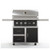 Wildfire Ranch Pro 36-Inch Freestanding Black Stainless Steel Gas Grill | Traditional or Black 304 Stainless Steel